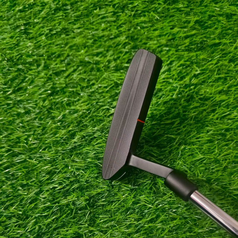 L-shaped straight bar push rod golf club for men and women with high stability and tolerance for mistakes. Beginner's golf club