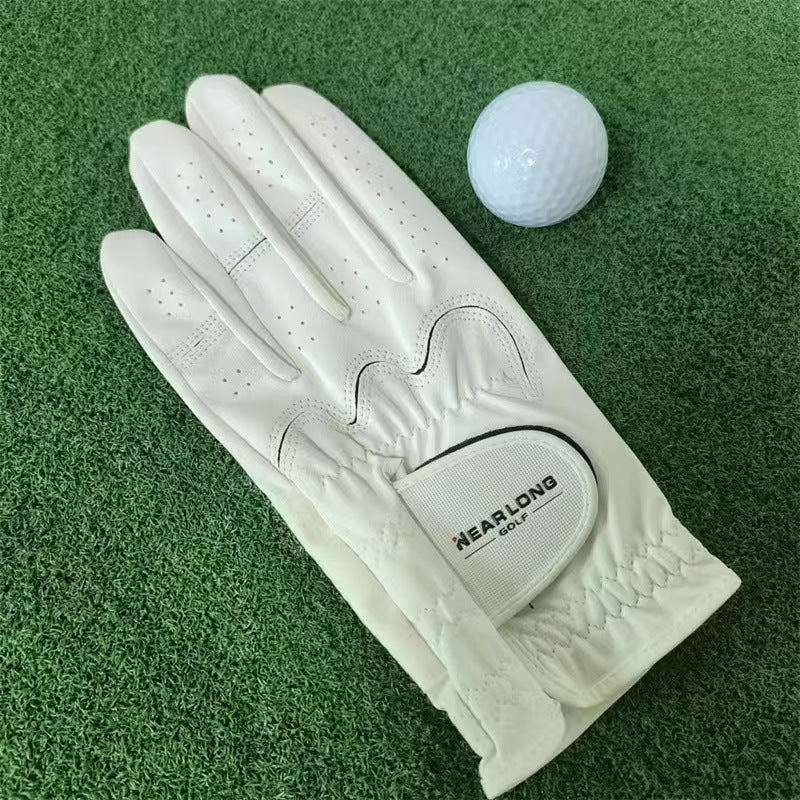 Golf gloves, made of both men's and women's sheepskin, are non slip, wear-resistant, comfortable, breathable, sweat absorbing. Golf gloves are customized with