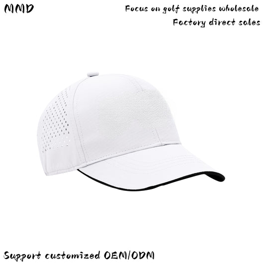 Golf baseball cap customized breathable sun protection and sun shading duckbill cap sun protection cap golf
