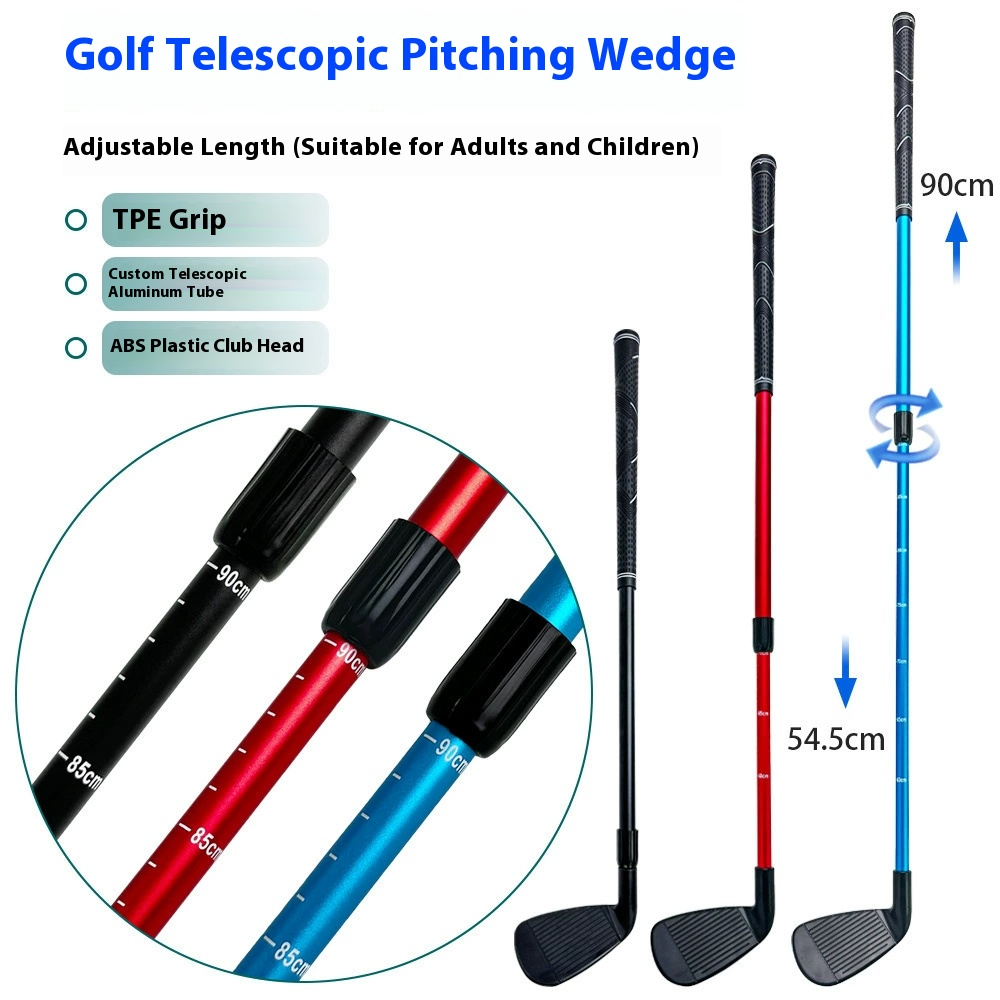 New Kids' Golf Putter: Adjustable Length Beginner Training Club. Perfect for young golfers starting their journey!