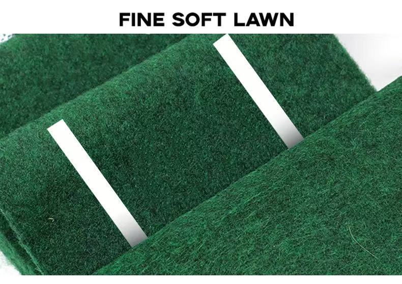 Golf sand hole push rod training device, practice tool, automatic indoor return ball, anti-skid green