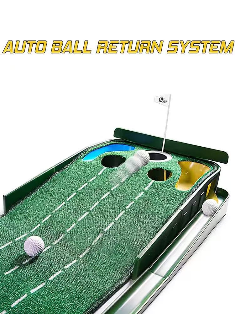 Best-Seller! Mini Putting Mat | Factory Stock • Portable Indoor/Outdoor Use • Compact Golf Putting Green Trainer • Direct from Manufacturer