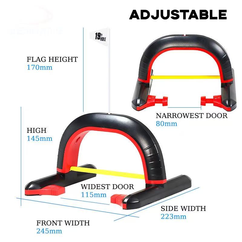 Golf Putting Rug Arch Training Kit - Indoor/Outdoor Putting Practice Mat & Golf Equipment Wholesale