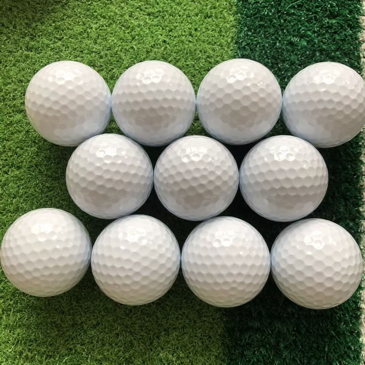 Golf three-layer competition, high-energy elasticity core competition, three-layer ball, golf ball, can print logo pattern