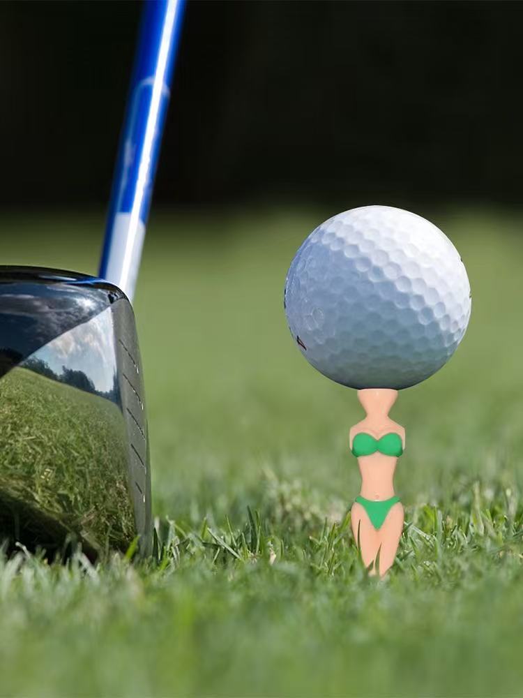 Golf beauty model, plastic ball nail, ball seat, ball pillar, golf support, golf accessories