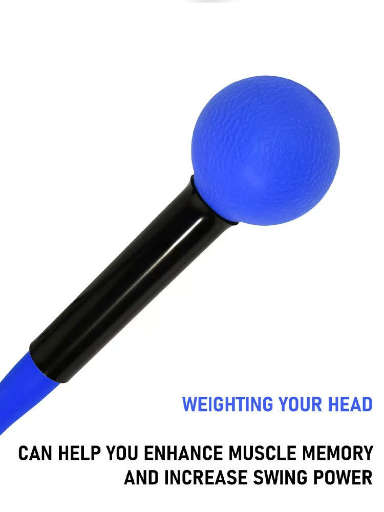 48-Inch Golf Swing Trainer - Contoured Grip Practice Rod (100cm/120cm Available)