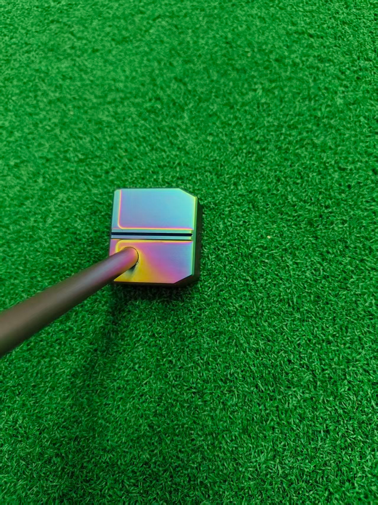 Professional Golf Putting Trainer - 3ft to 9ft Auto Ball Return, Perfect for Indoor Home Office Practice, Improve Your Putting Accuracy & Consistency for Adults & Kids