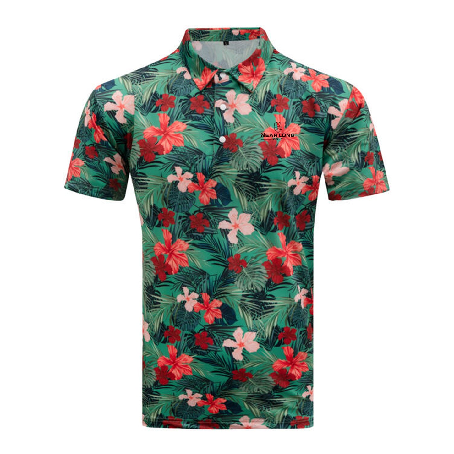 Men's Golf Polo Summer Short Sleeve T-Shirt Sports Golf Polo Shirt Quick Drying Sweating Elastic Breathable Sunscreen Top Golf Shirt Moisture Wicking Golf Polo