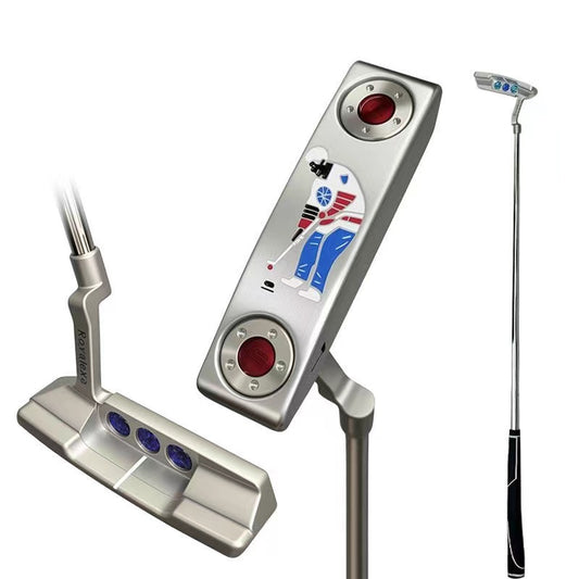 Golf Putter L Type One Word Putter Arm Lock Putter L Neck Putter Long Putter How to use Armlock Putter Men's and Women's Putters
