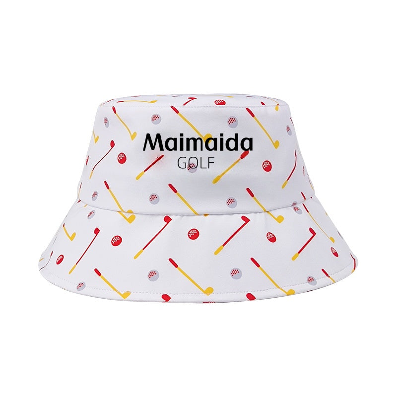 Golf casual men's and women's fashionable fisherman hats, breathable sun protection and sunshade hats, golf
