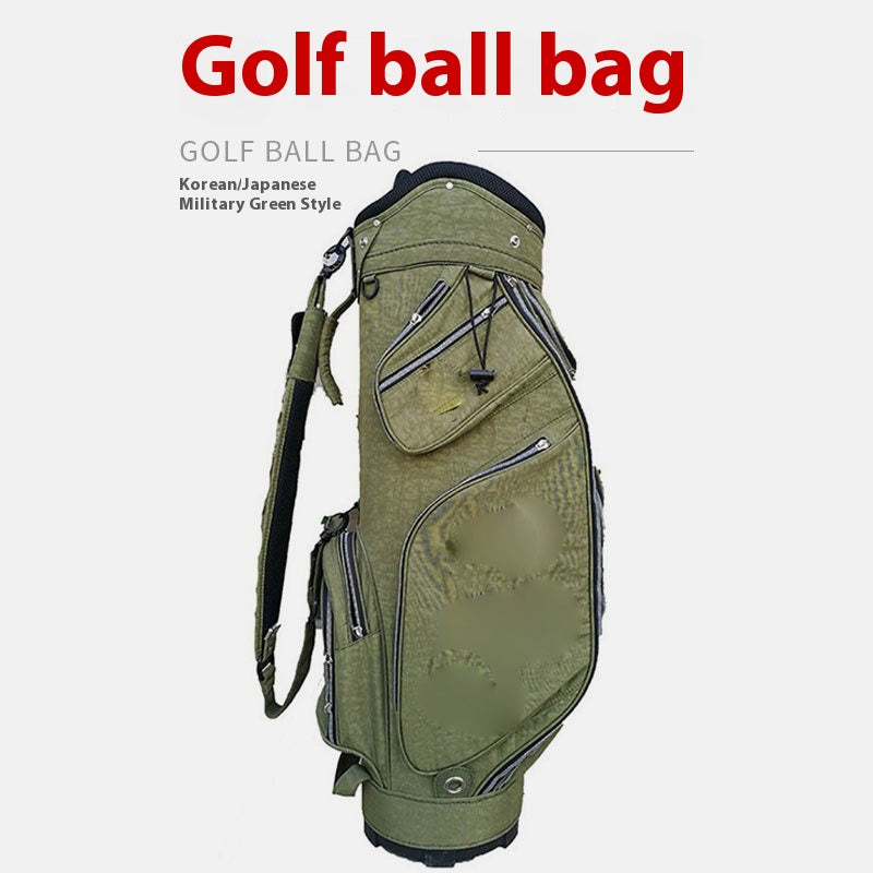 Golf bag, washed cloth, standard golf club bag, bracket, golf bag, can be filled with a full set of golf clubs, golf cart bag, wholesale from factory source