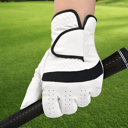 Golf gloves, golf training gloves, anti slip, wear-resistant, comfortable, breathable PU sports gloves can be customized