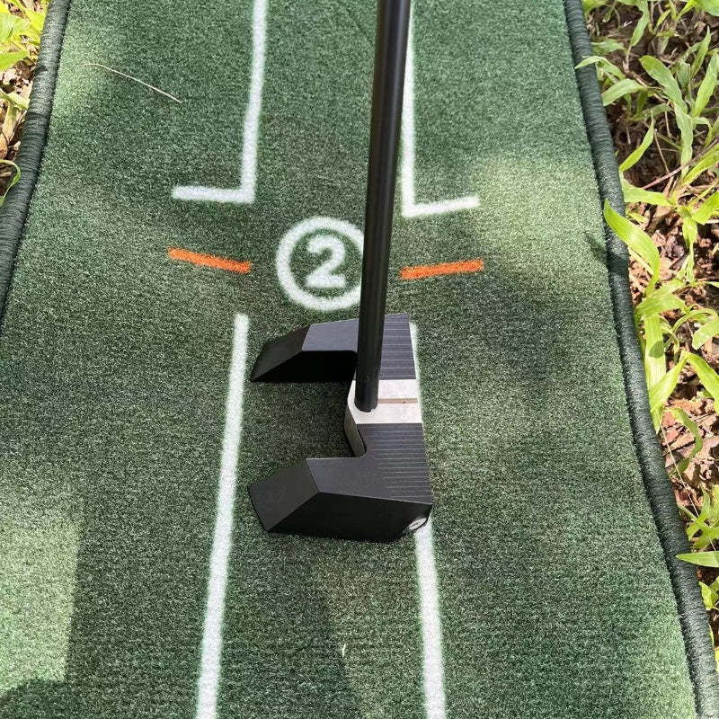 Bull Horn Putter - Facial Balance Golf Putter with Anti Slip Grip, Suitable for Any Player, Provides Maximum Stability and Accuracy on Fast Green, Fault Tolerant Design and Aim Assist, Perfect for Long Push and Curved Push