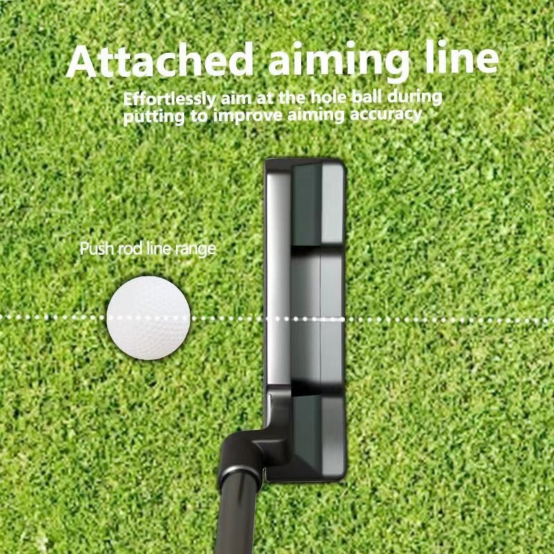 Golf Putter L Type One Word Putter Arm Lock Putter L Neck Putter Long Putter How to use Armlock Putter Men's and Women's Putters