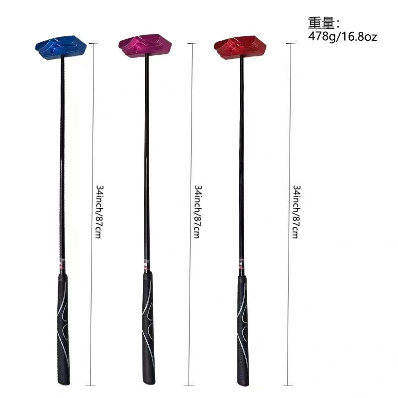 Self Balancing Putter Counterbalanced Putter Face Balanced Putter that stands up by itself, Benefits of counterbalanced putter