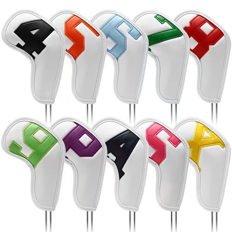 Golf Club Cover Protective Shell Golf Iron Ball Set Protective Head Cover Hat Cover Personalized Club Cover No Logo