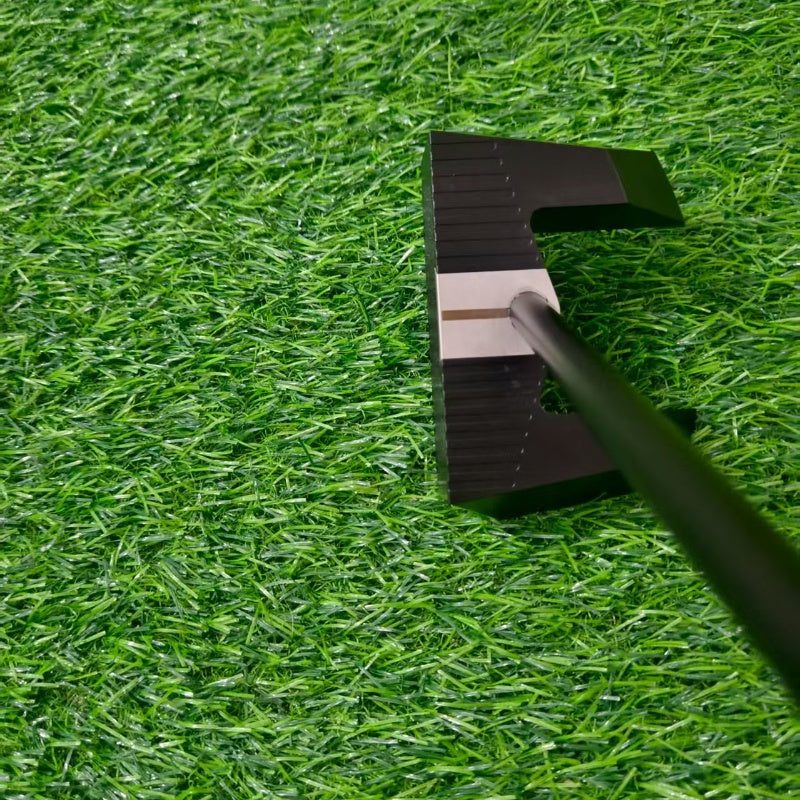 Bull Horn Putter - Facial Balance Golf Putter with Anti Slip Grip, Suitable for Any Player, Provides Maximum Stability and Accuracy on Fast Green, Fault Tolerant Design and Aim Assist, Perfect for Long Push and Curved Push
