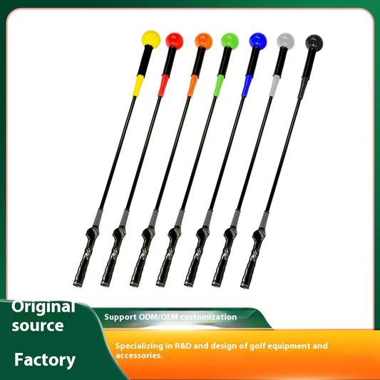 48-Inch Golf Swing Trainer - Contoured Grip Practice Rod (100cm/120cm Available)