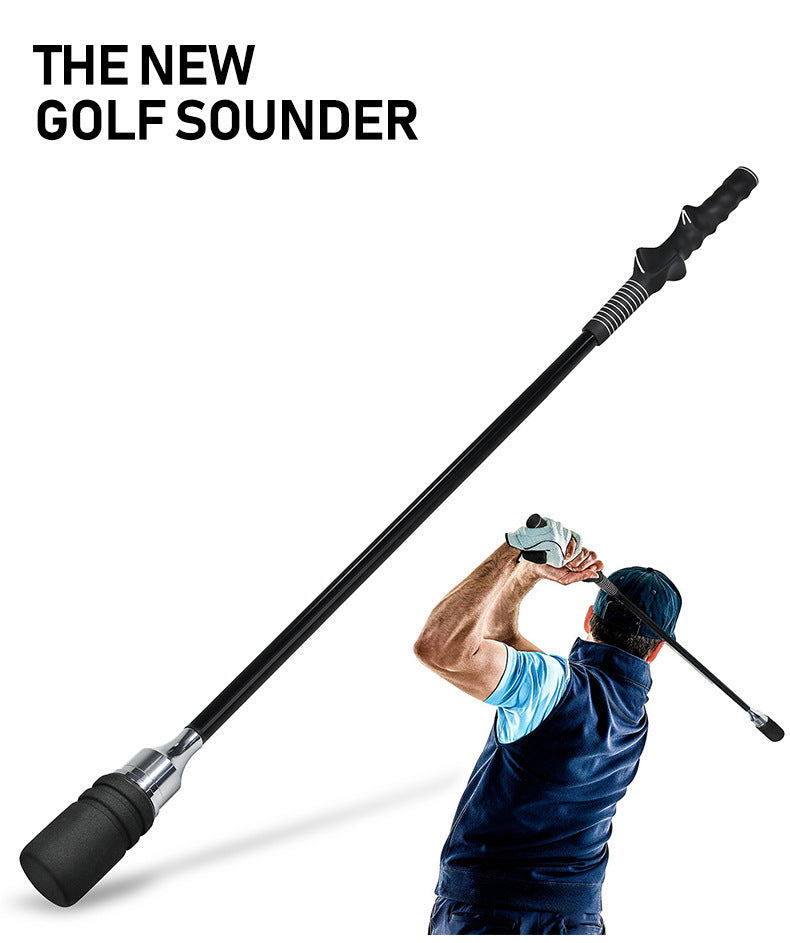Bestseller Golf Swing Trainer - Audible Practice Stick with Foam Cover