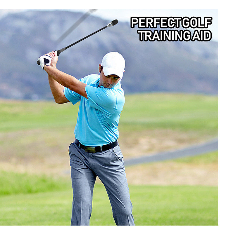 Bestseller Golf Swing Trainer - Audible Practice Stick with Foam Cover