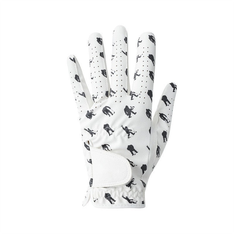 Custom Men's PU Golf Gloves - Durable, Slip-Resistant & Breathable with Printing Options