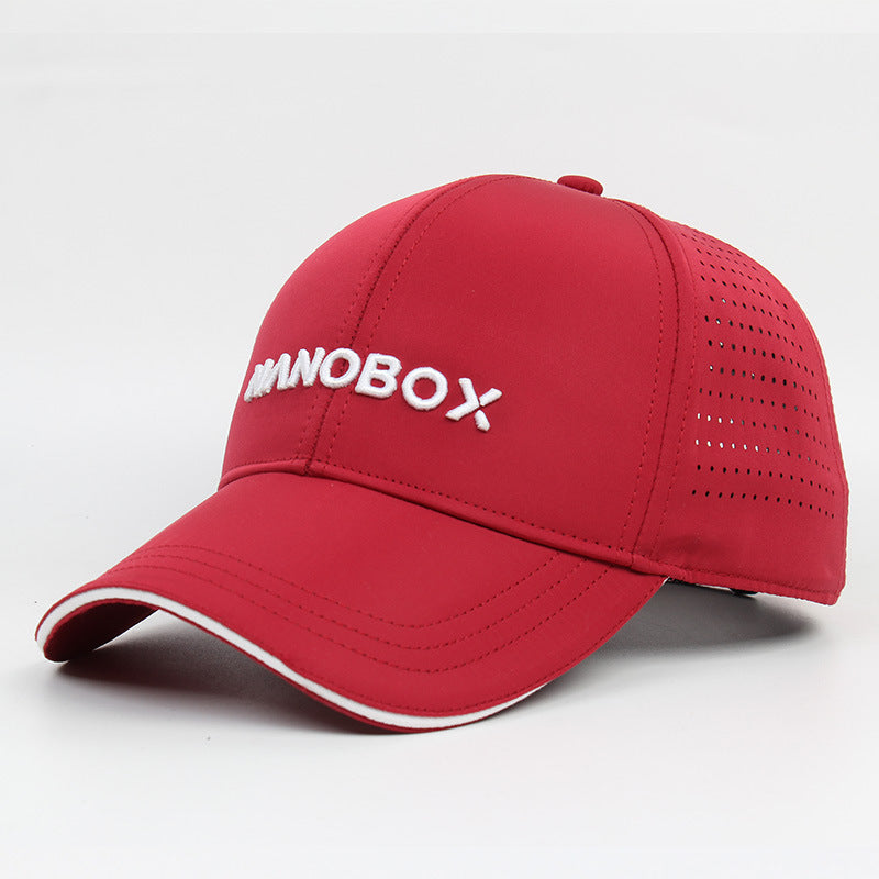 Golf baseball cap customized breathable sun protection and sun shading duckbill cap sun protection cap golf