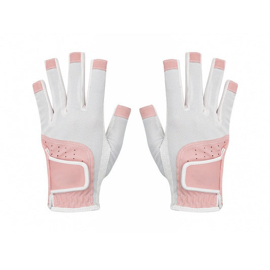 Custom Women's PU Mesh Golf Gloves - Durable & Breathable