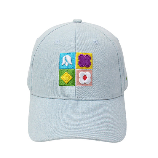 Golf baseball cap customized breathable sun protection and sun shading duckbill cap sun protection cap golf