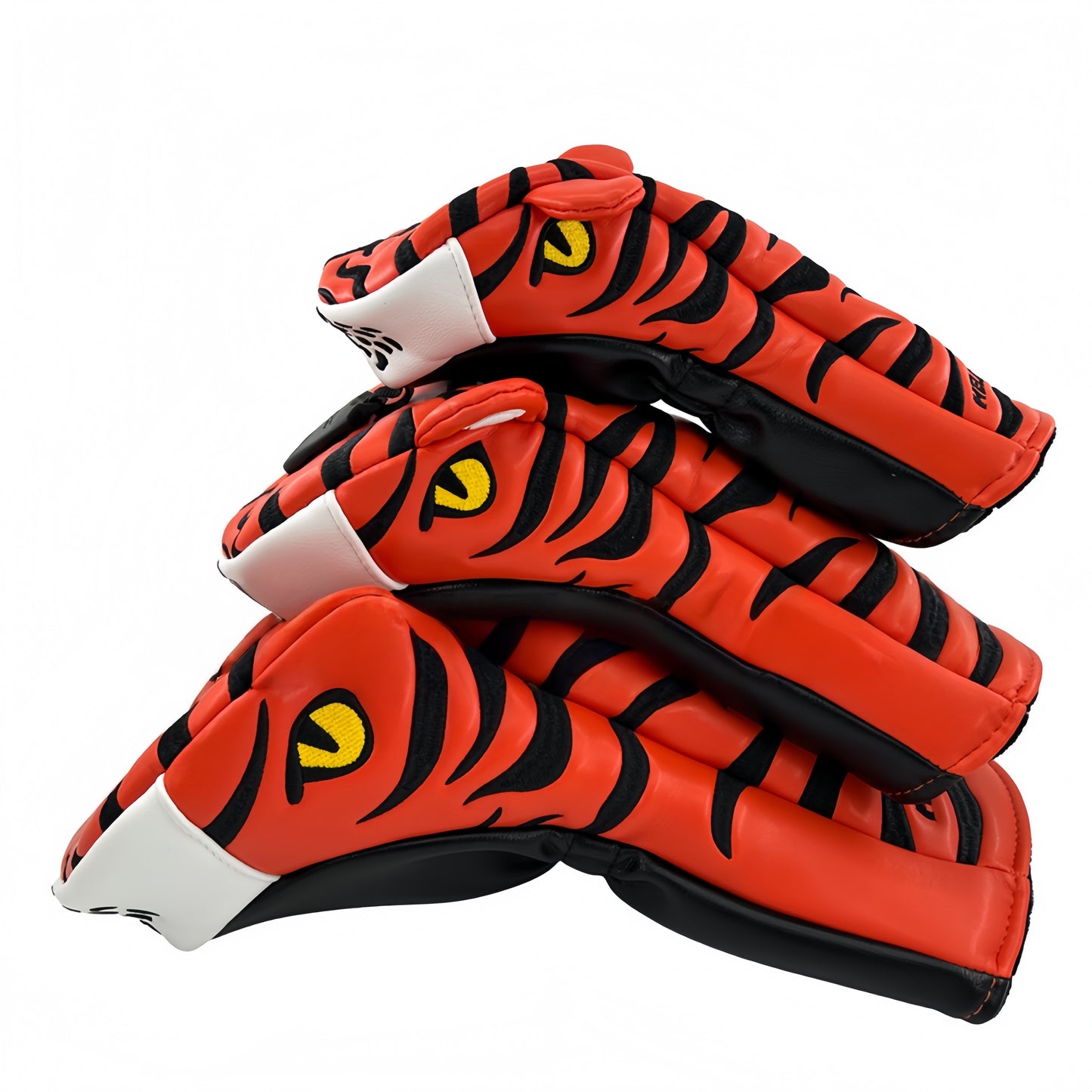 Golf club cover Tiger cartoon club cover No. 1 wood fairway wood waterproof PU embroidery thickened club cover