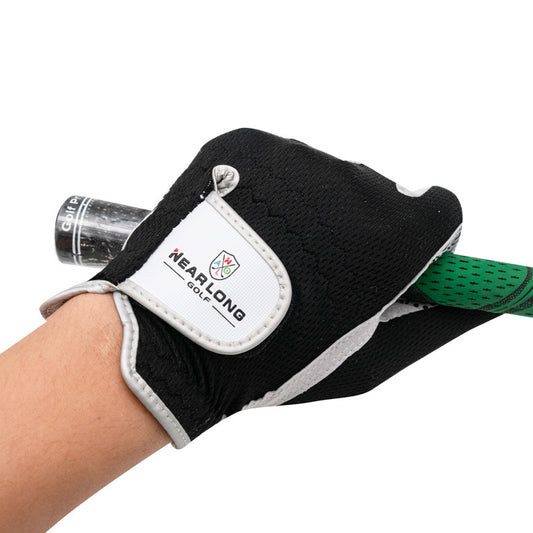 Men's Microfiber Golf Gloves - Durable, Slip-Resistant & Machine Washable