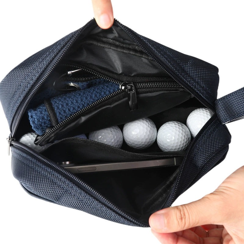 Golf Handbag for Men, Large Capacity Waterproof Wallet Organizer Clutch