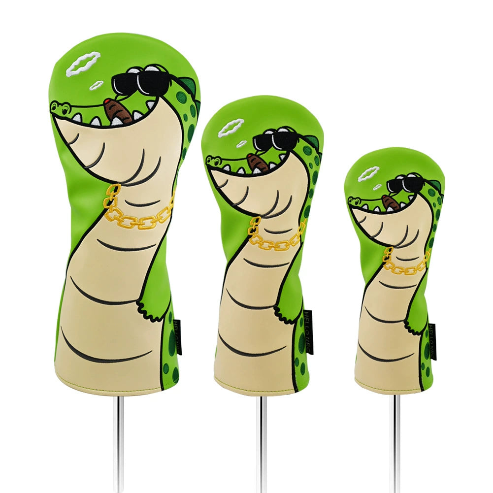 Golf club head cover knitted wool club cover full set of club cover in multiple colors