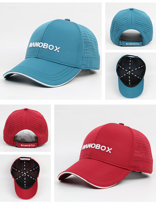 Golf baseball cap customized breathable sun protection and sun shading duckbill cap sun protection cap golf