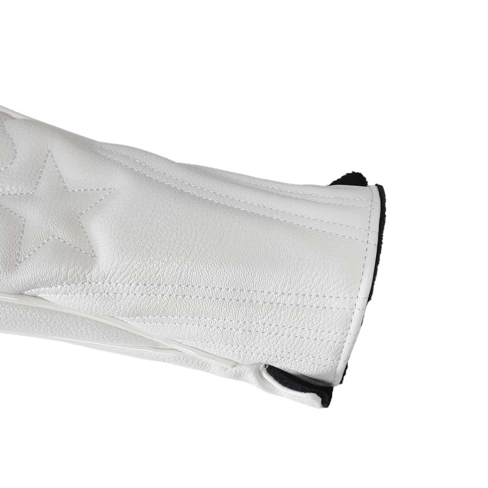 Golf club head covers vintage leather style 1 3 5 wood and fairway wood head covers classic look