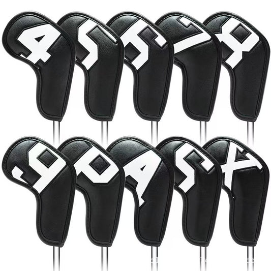 Golf Club Cover Protective Shell Golf Iron Ball Set Protective Head Cover Hat Cover Personalized Club Cover No Logo