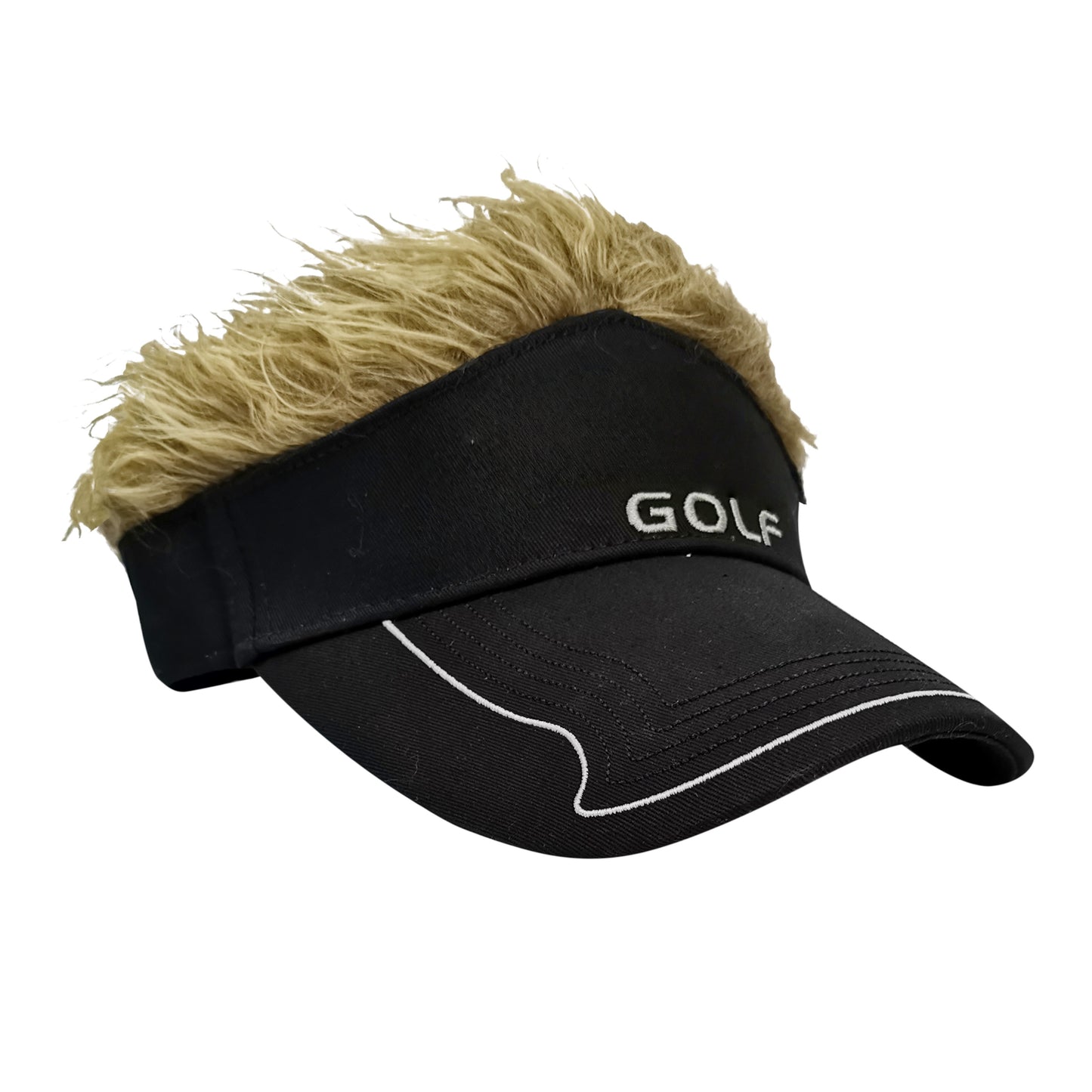 Golf winter wig baseball cap customized breathable duckbill cap golf sports equipment