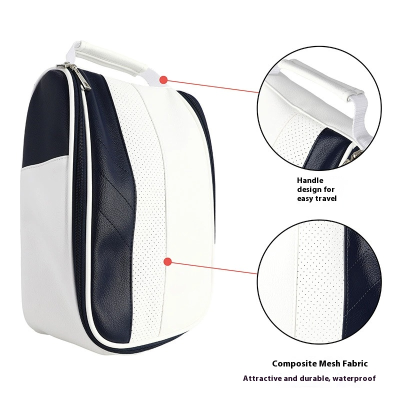 Golf shoe bag Outdoor sports men's and women's portable shoe bag Mini ball bag Storage bag Golf waterproof breathable shoe bag