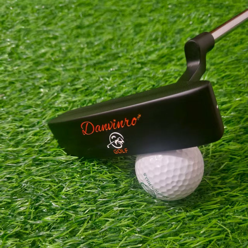 L-shaped straight bar push rod golf club for men and women with high stability and tolerance for mistakes. Beginner's golf club