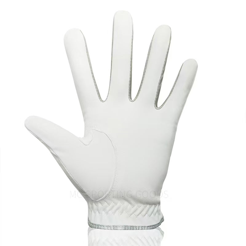 Golf gloves, made of both men's and women's sheepskin, are non slip, wear-resistant, comfortable, breathable, sweat absorbing. Golf gloves are customized with