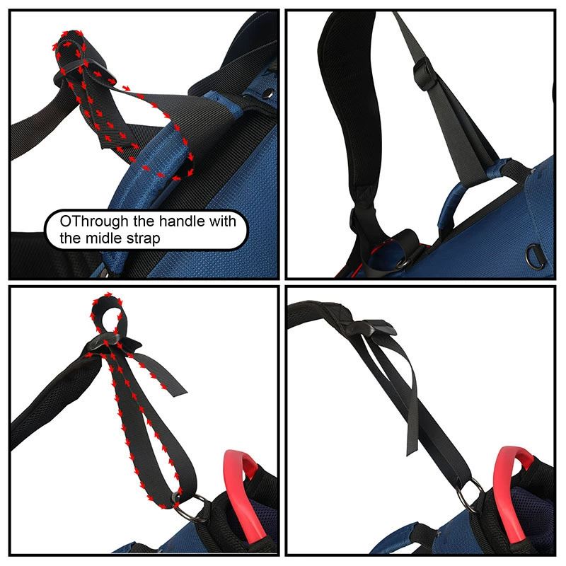 Golf bag, lightweight carrying stand bag, shoulder strap, golf bag, waterproof nylon fabric, golf sports factory wholesale