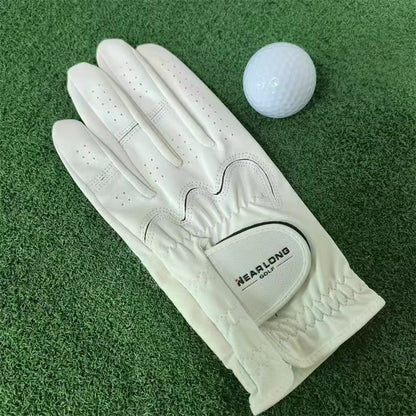 Golf gloves, made of both men's and women's sheepskin, are non slip, wear-resistant, comfortable, breathable, sweat absorbing. Golf gloves are customized with