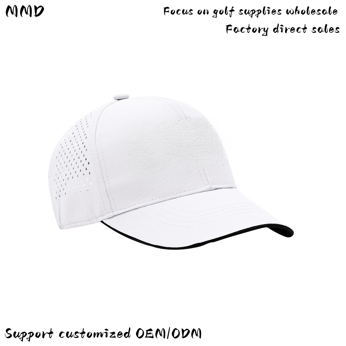 Golf baseball cap customized breathable sun protection and sun shading duckbill cap sun protection cap golf