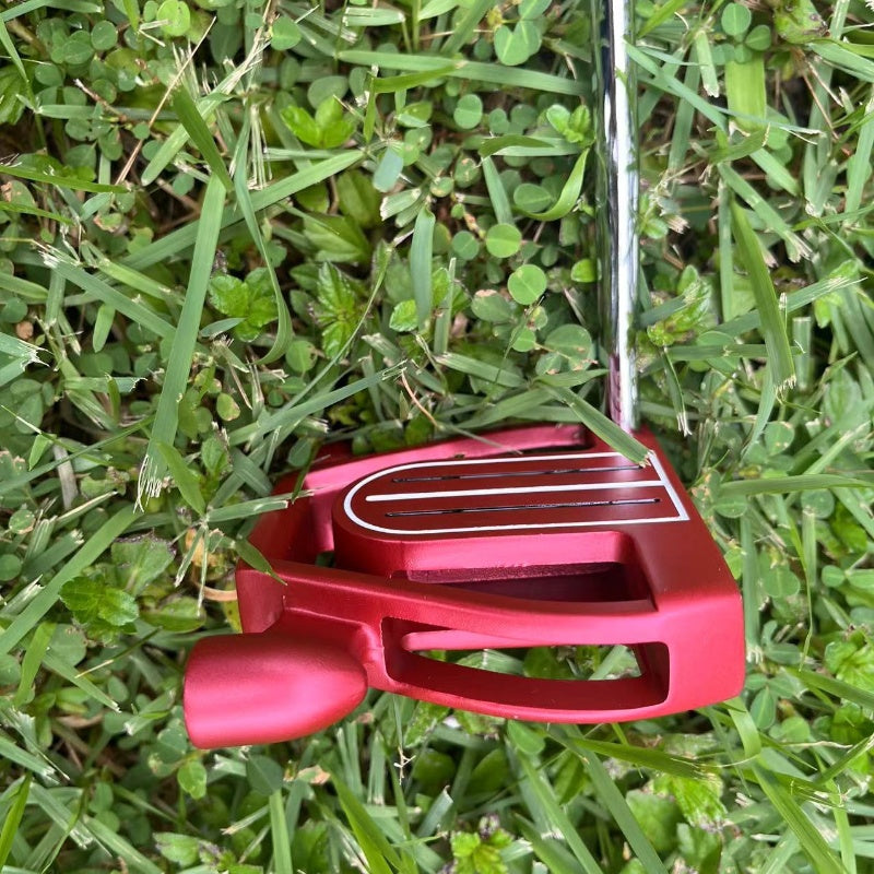 Spider-Style High MOI Mallet Putters - Tolerant spider design with true rolling inserts for consistent putts - Reduces distortions when hitting off-center Spider Golf Putters - Facial Balance, Male Mallet Putters - Right Hand