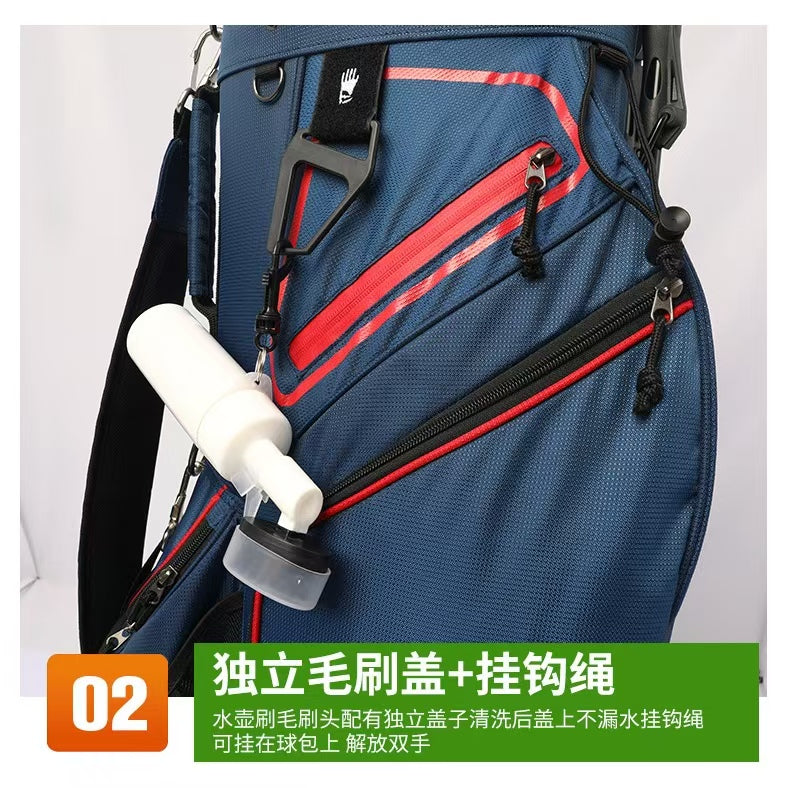 골프 스프레이 미스트 클리너 프레스 타입 다기능 세척 주전자 브러시 스프레이 주전자 세척 브러시