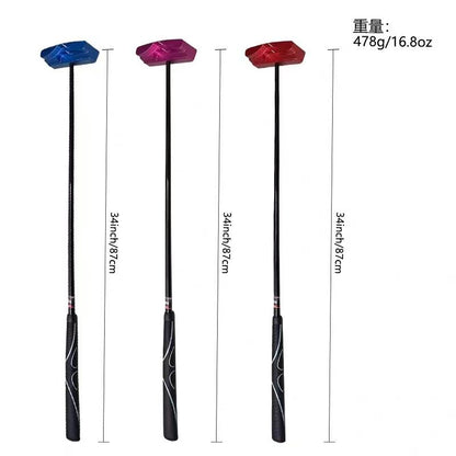 Self Balancing Putter Counterbalanced Putter Face Balanced Putter that stands up by itself, Benefits of counterbalanced putter