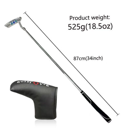 Golf Putter L Type One Word Putter Arm Lock Putter L Neck Putter Long Putter How to use Armlock Putter Men's and Women's Putters