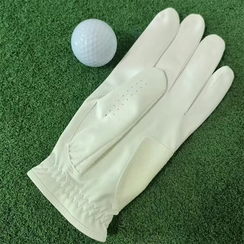 Golf gloves, made of both men's and women's sheepskin, are non slip, wear-resistant, comfortable, breathable, sweat absorbing. Golf gloves are customized with