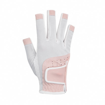 Custom Women's PU Mesh Golf Gloves - Durable & Breathable