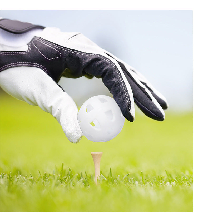 Factory Supply 42mm EVA Golf Practice Balls - Soft Perforated Wiffle Balls for Training (Ready Stock for Wholesale)
