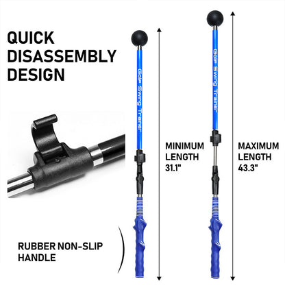 Custom Golf Swing Training Aid for Left & Right Hand Correction